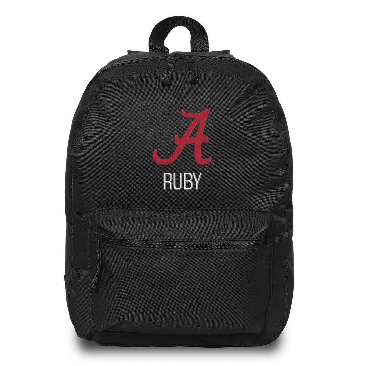 Chad & Jake Black Alabama Crimson Tide Personalized Backpack