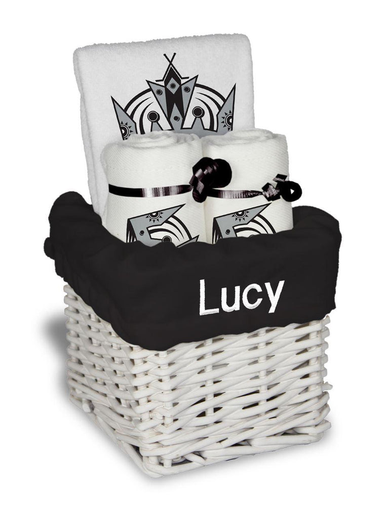 Personalized Los Angeles Kings Small Basket - 4 Items - Designs by Chad & Jake