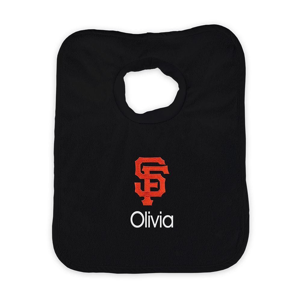 Personalized San Francisco Giants Pullover Bib - Designs by Chad & Jake