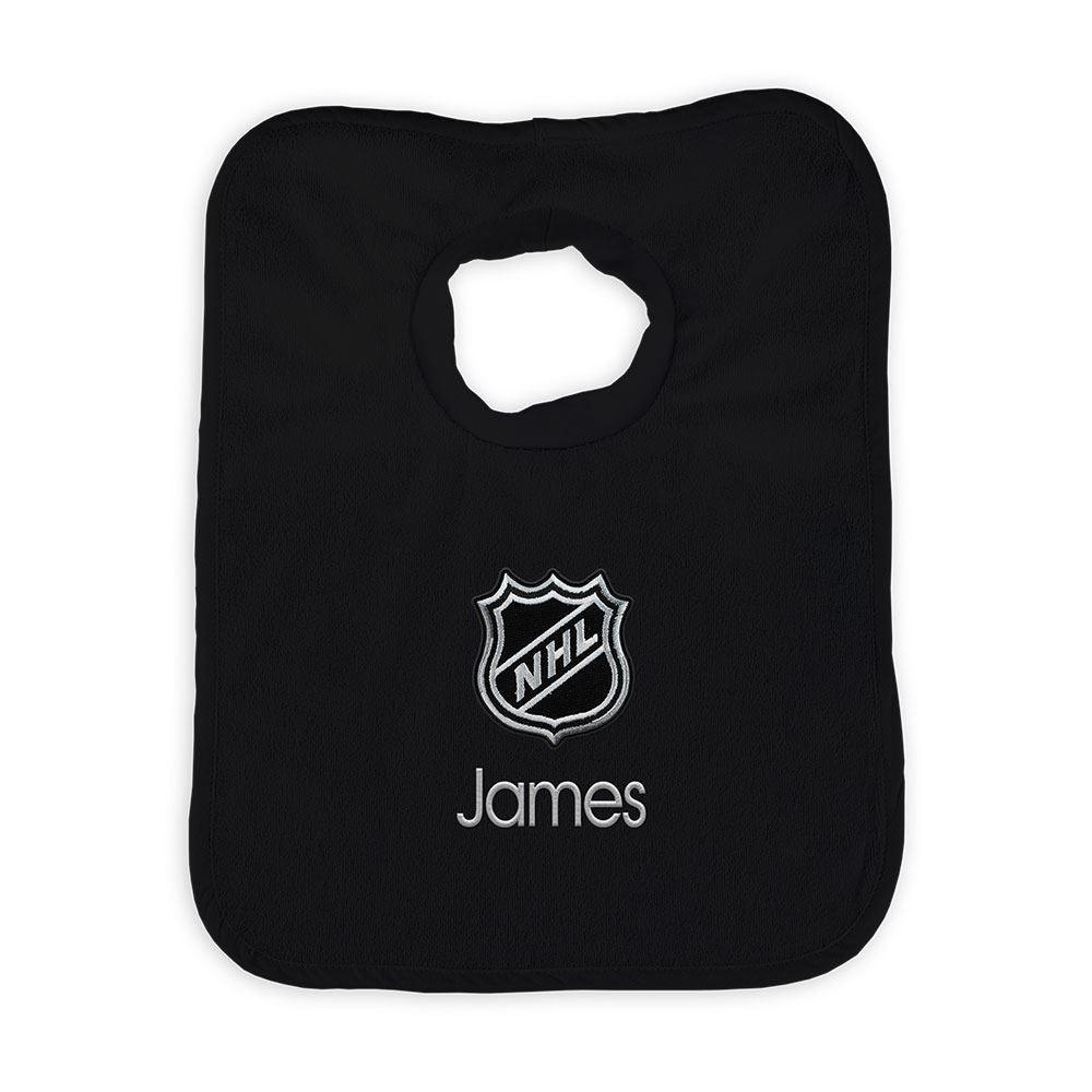 Personalized NHL Shield Bib - Designs by Chad & Jake