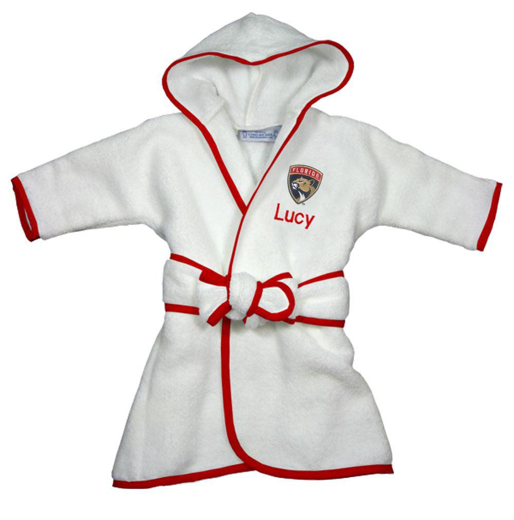 Personalized Florida Panthers Robe - Designs by Chad & Jake