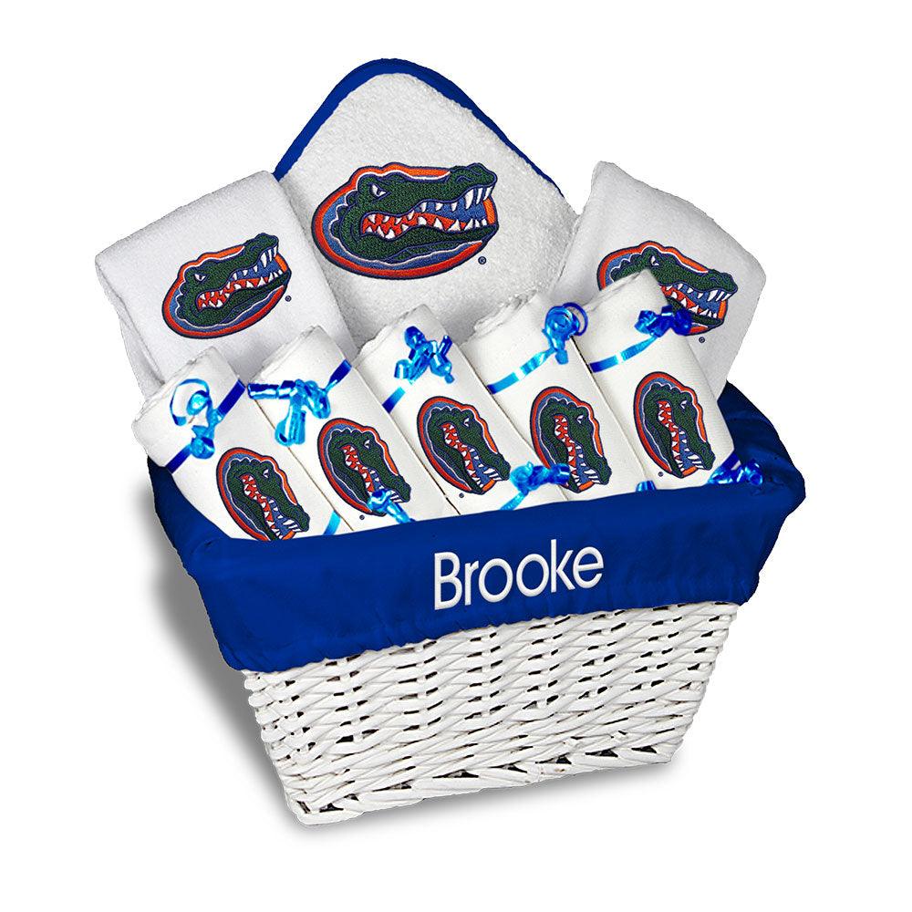 Personalized Florida Gators Large Basket - 9 Items - Designs by Chad & Jake