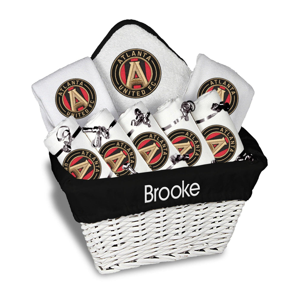 Personalized Atlanta United Large Basket - 9 Items - Designs by Chad & Jake