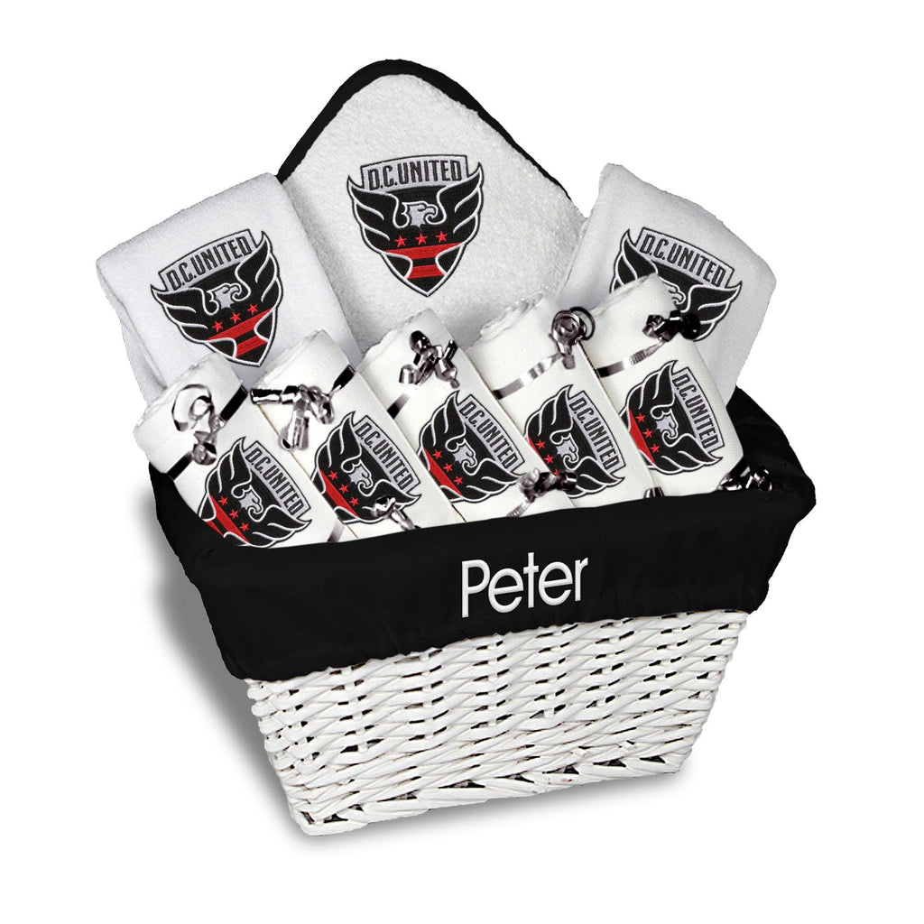 Personalized D.C. United Large Basket - 9 Items - Designs by Chad & Jake