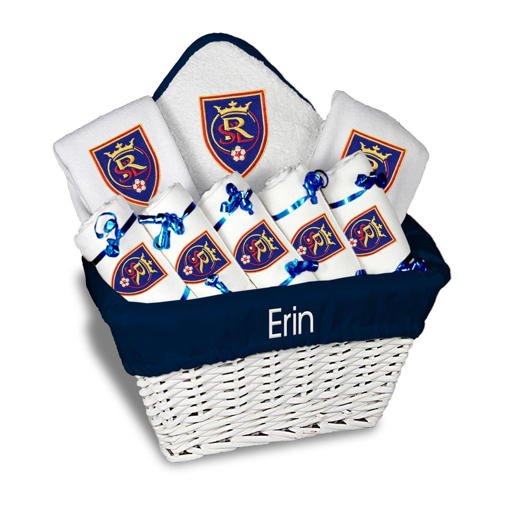 Personalized Real Salt Lake Large Basket - 9 Items - Designs by Chad & Jake