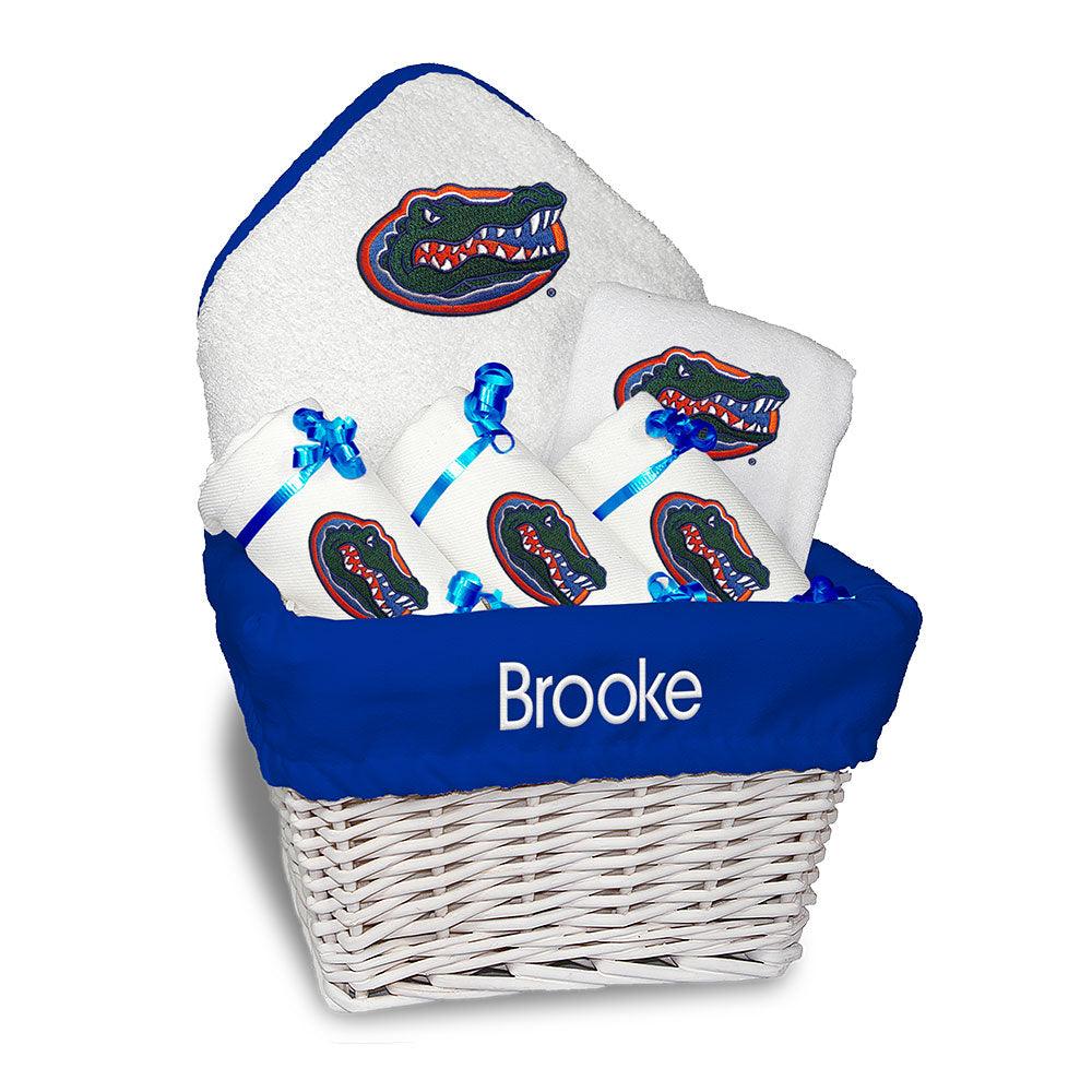 Personalized Florida Gators Medium Basket - 6 Items - Designs by Chad & Jake
