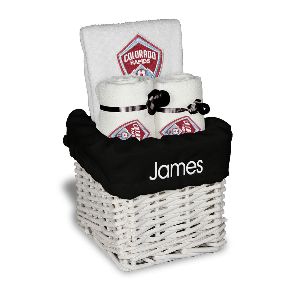 Personalized Colorado Rapids Small Basket - 4 Items - Designs by Chad & Jake