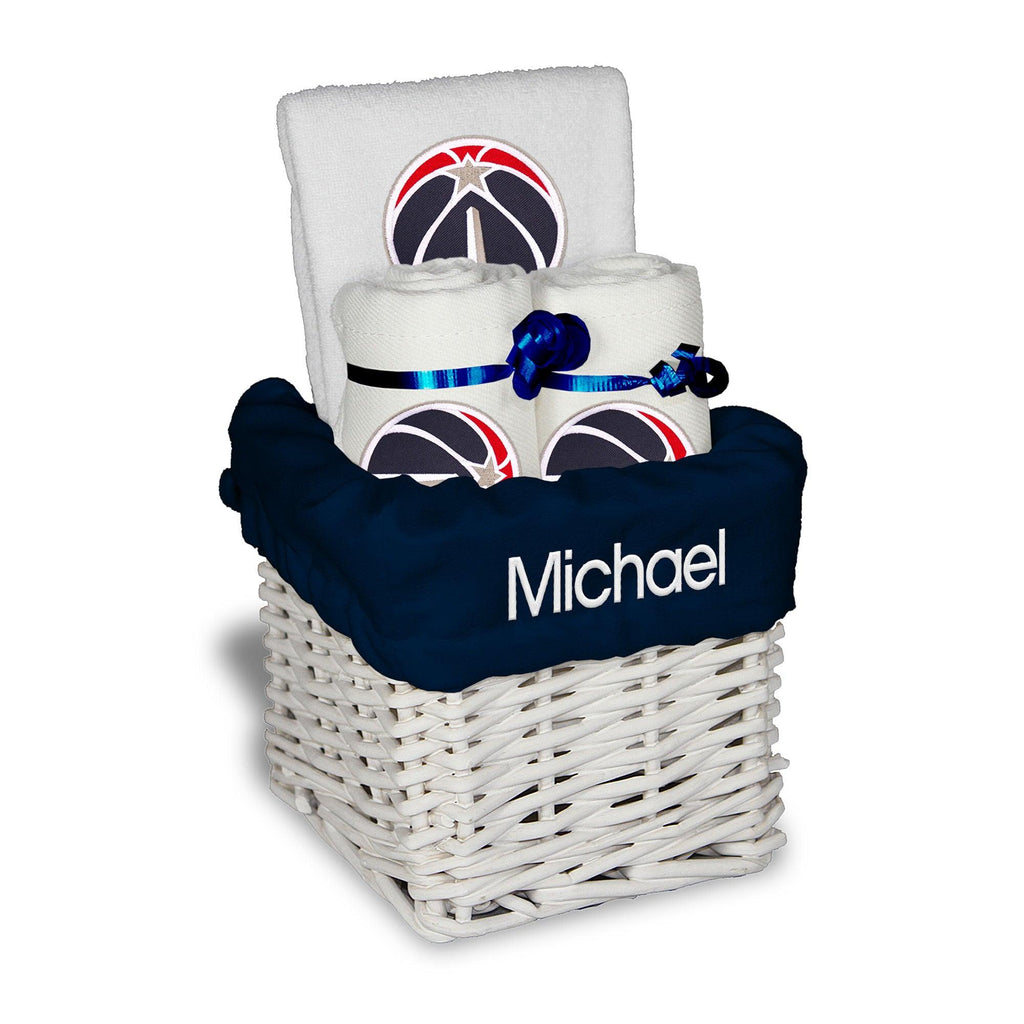 Personalized Washington Wizards Small Basket - 4 Items - Designs by Chad & Jake