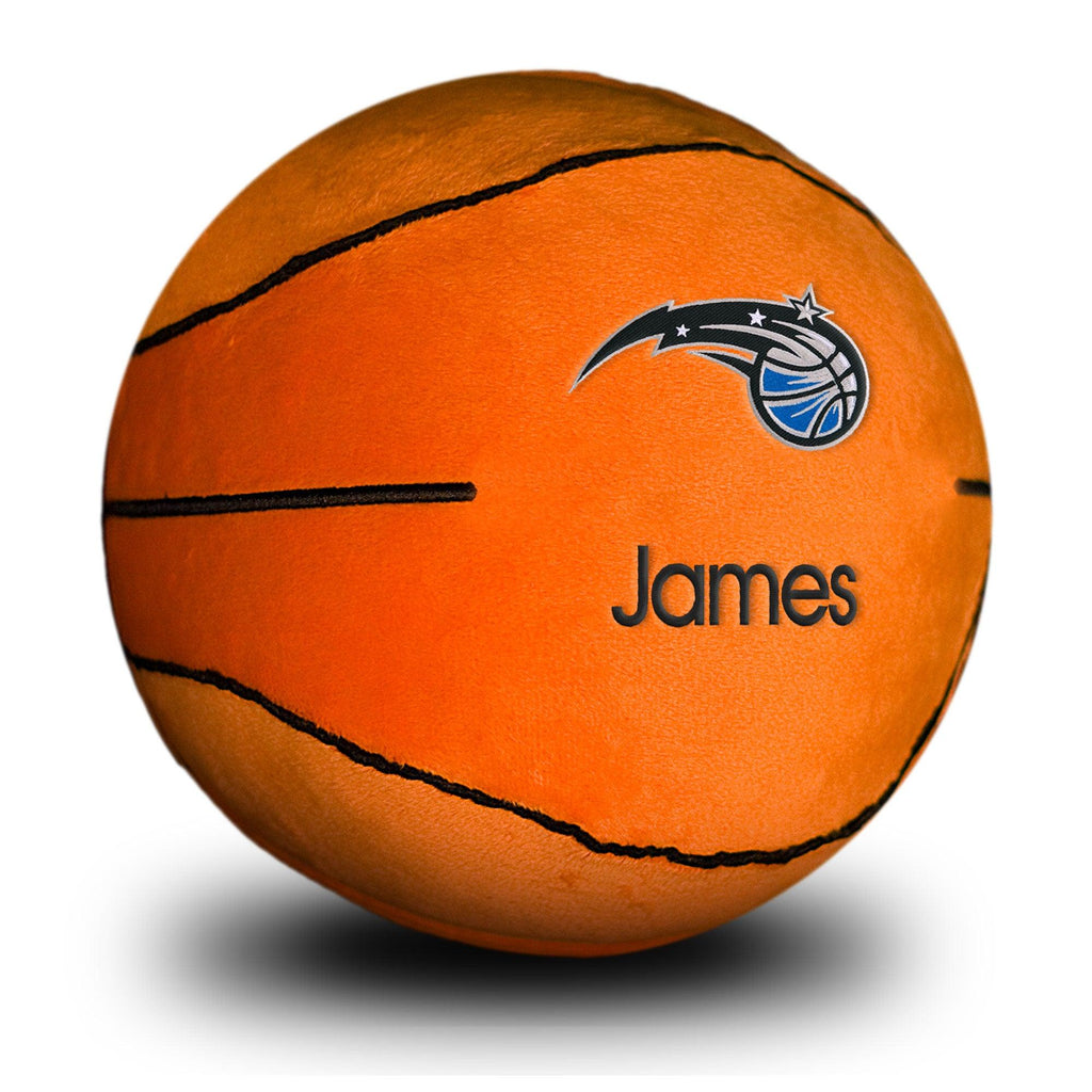 Personalized Orlando Magic Plush Basketball - Designs by Chad & Jake