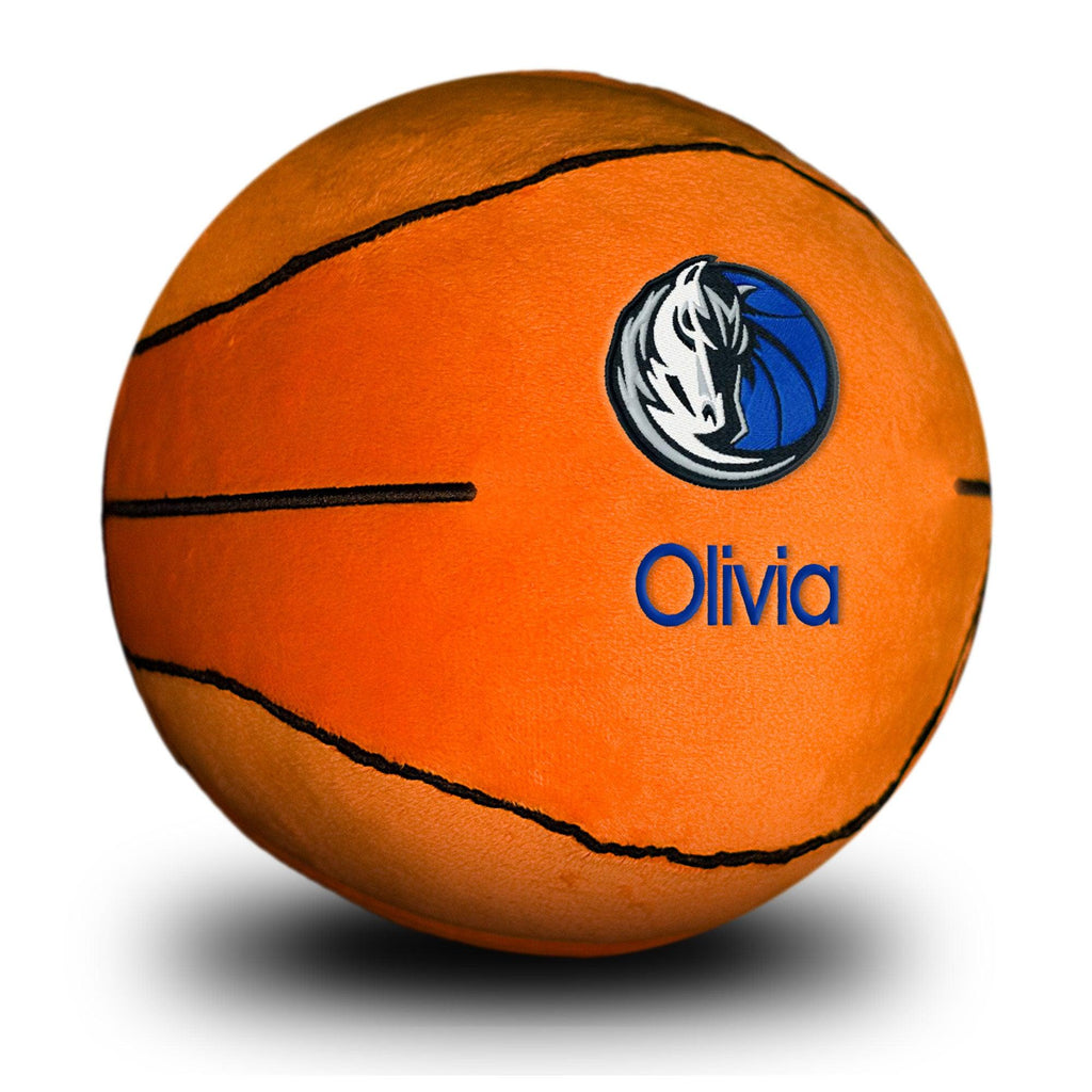 Personalized Dallas Mavericks Plush Basketball - Designs by Chad & Jake