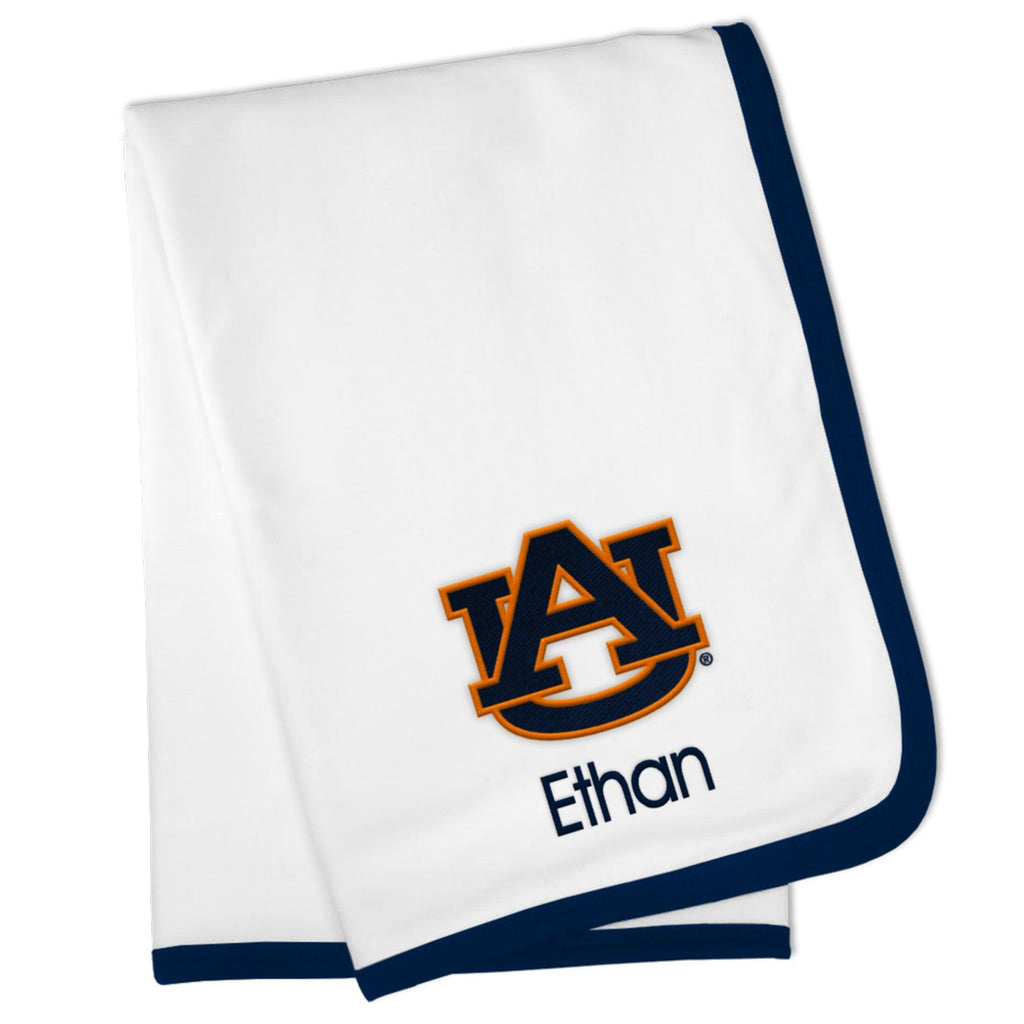 Personalized Auburn Tigers Blanket - Designs by Chad & Jake