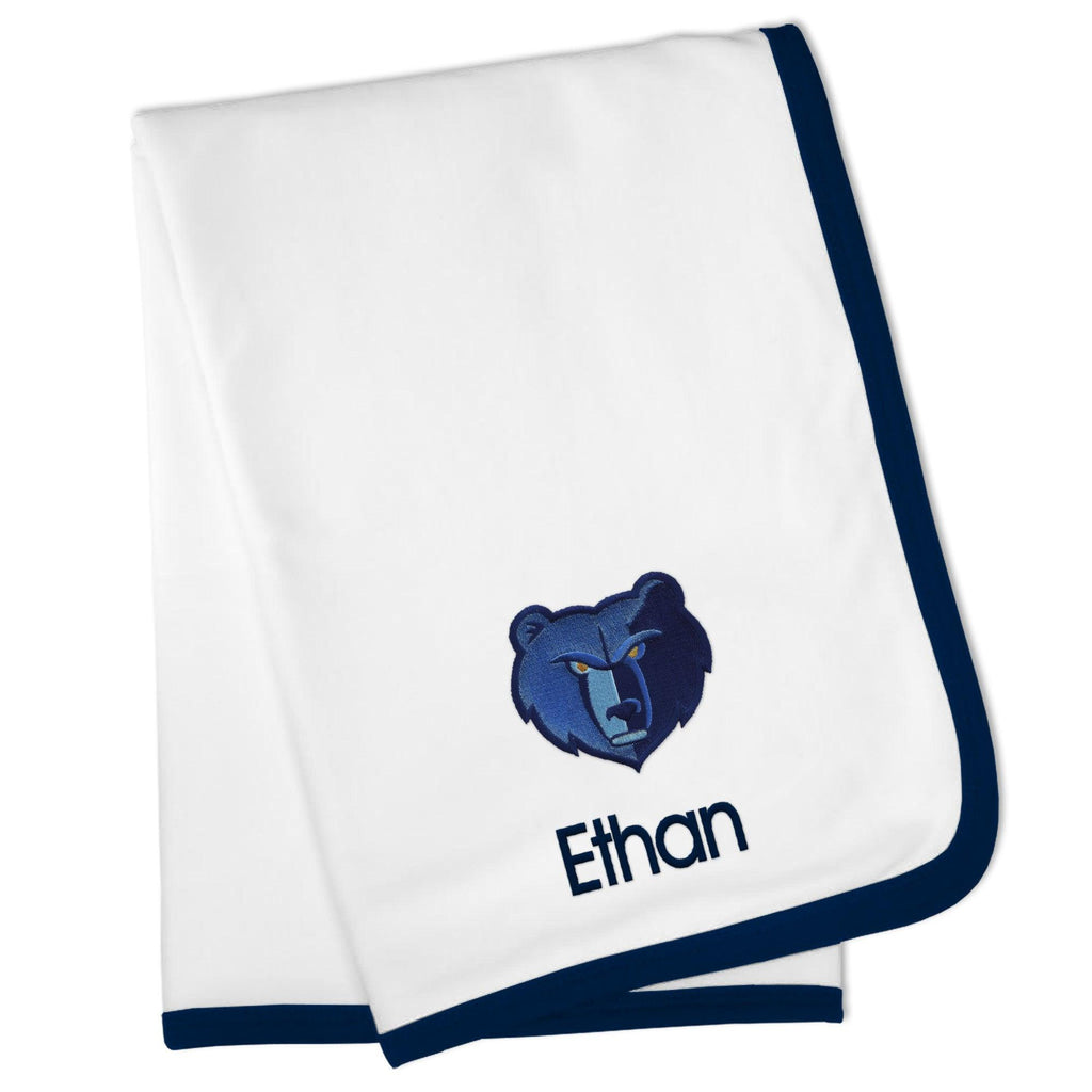 Personalized Memphis Grizzlies Blanket - Designs by Chad & Jake