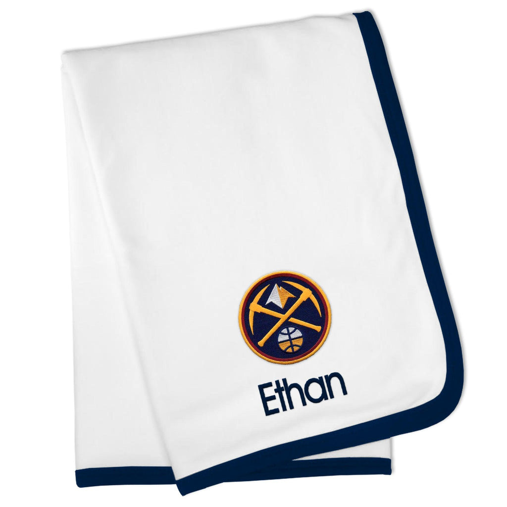 Personalized Denver Nuggets Blanket - Designs by Chad & Jake
