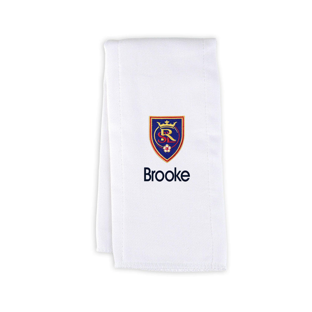 Personalized Real Salt Lake Burp Cloth - Designs by Chad & Jake