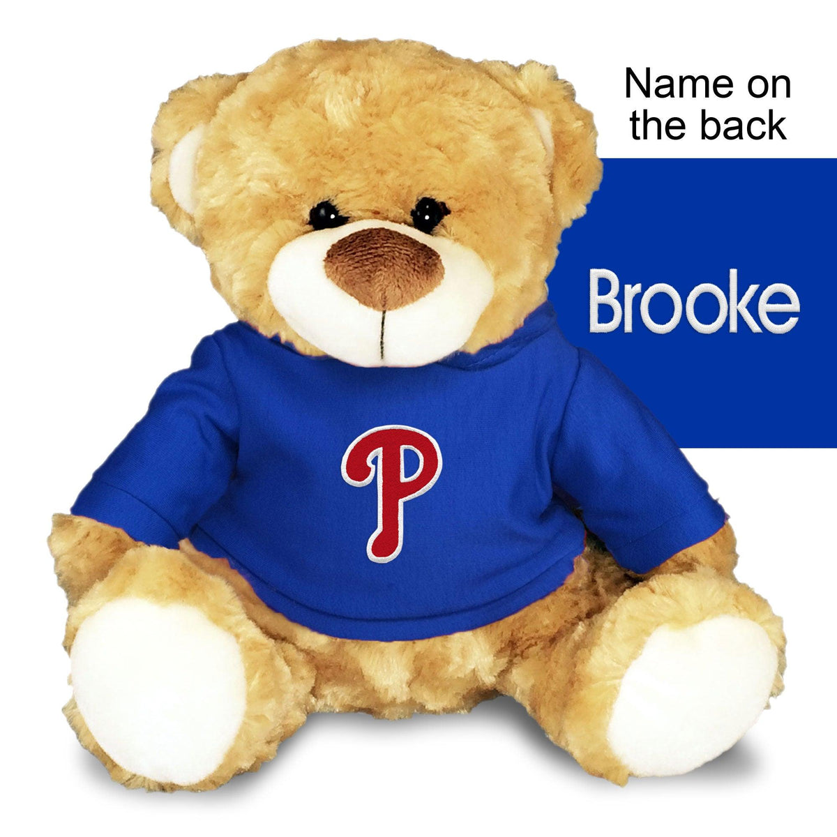 Personalized Philadelphia Phillies 10 Plush Bear – Designs by Chad & Jake