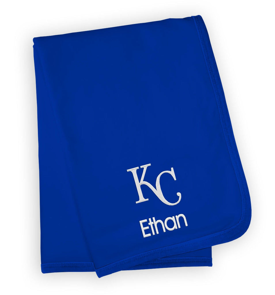 Personalized Kansas City Royals Blanket - Designs by Chad & Jake