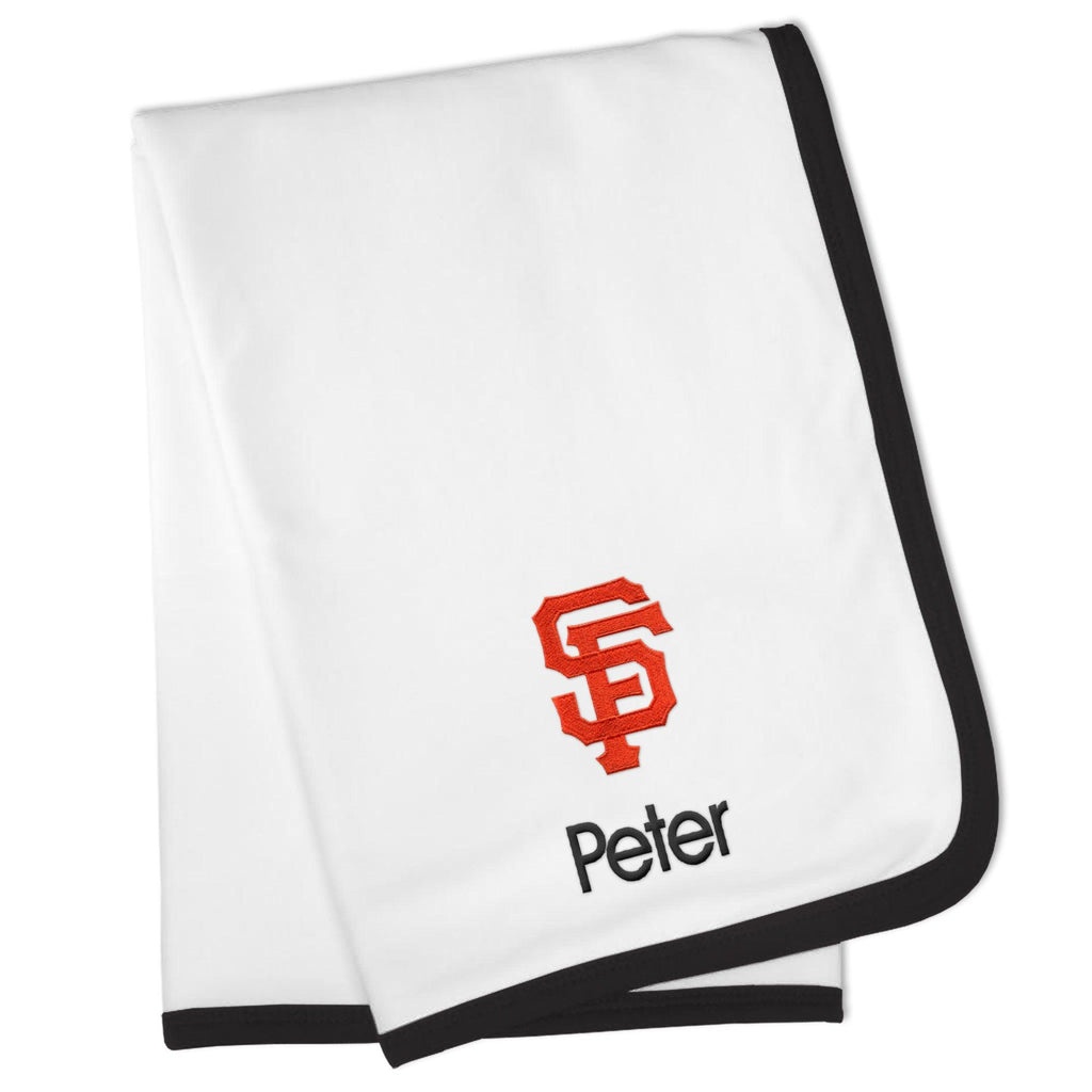 Personalized San Francisco Giants Blanket - Designs by Chad & Jake