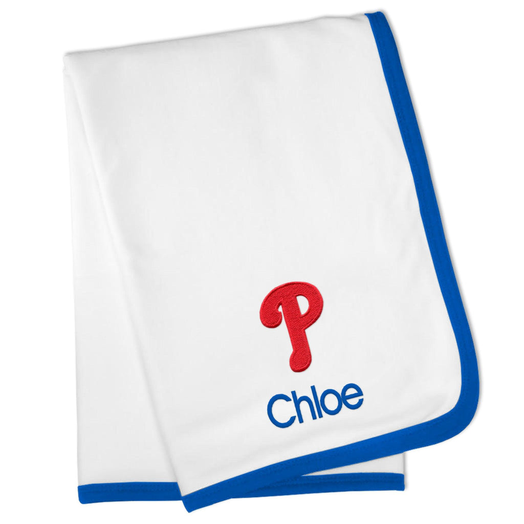 Personalized Philadelphia Phillies Blanket - Designs by Chad & Jake