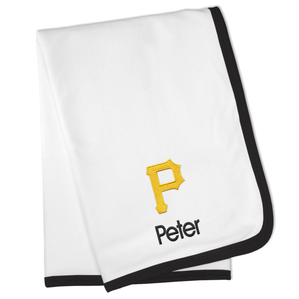 Personalized Pittsburgh Pirates Blanket - Designs by Chad & Jake