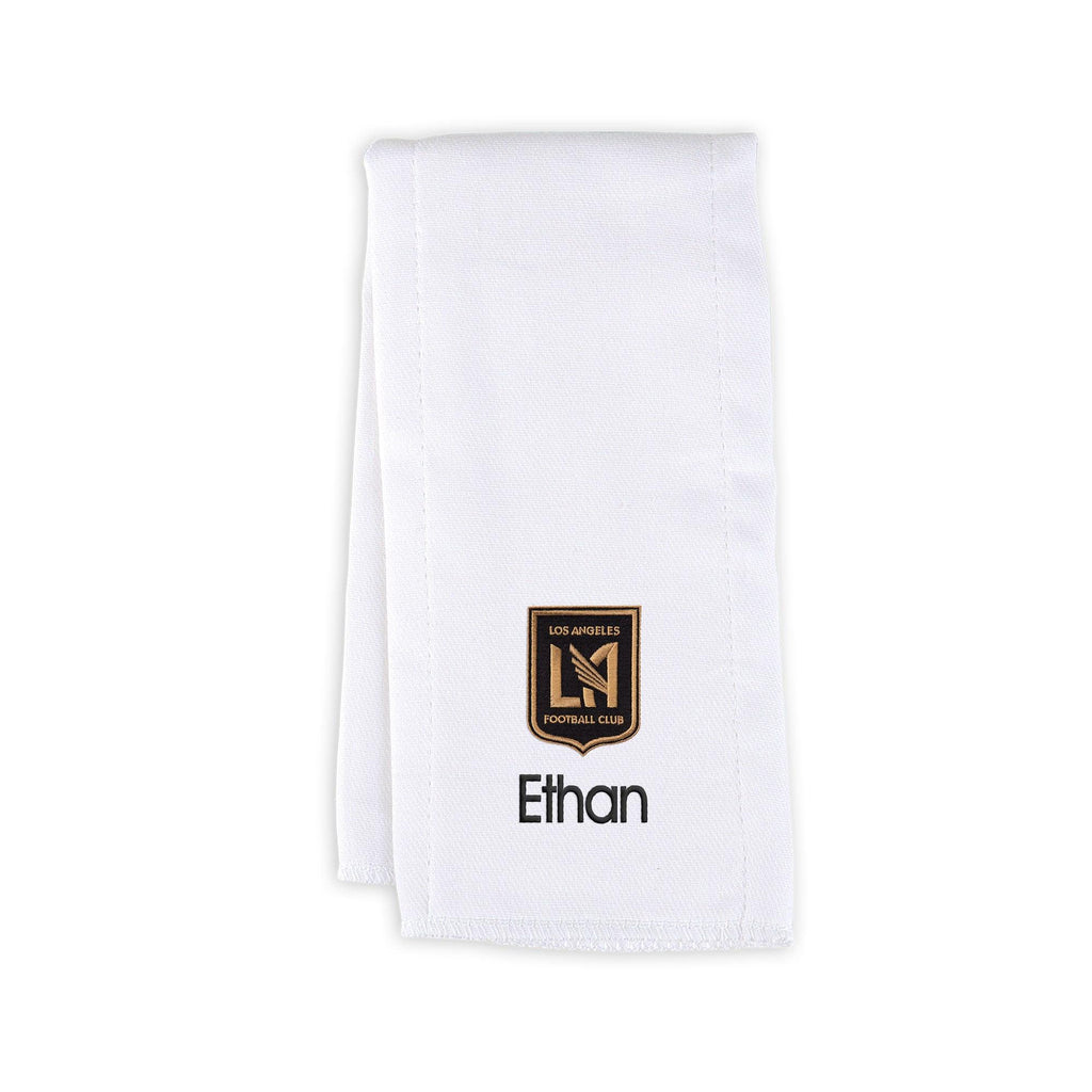 Personalized LAFC Burp Cloth - Designs by Chad & Jake