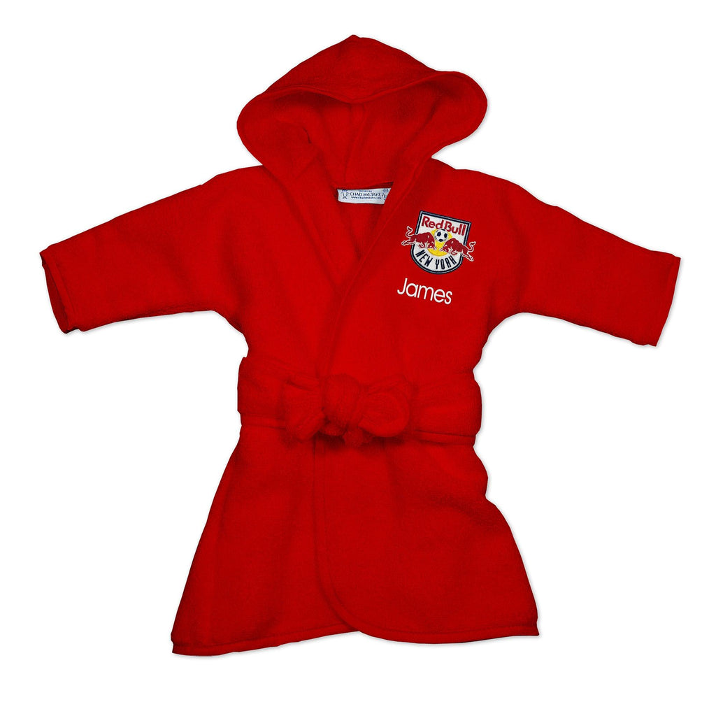 Personalized New York Red Bulls Robe - Designs by Chad & Jake