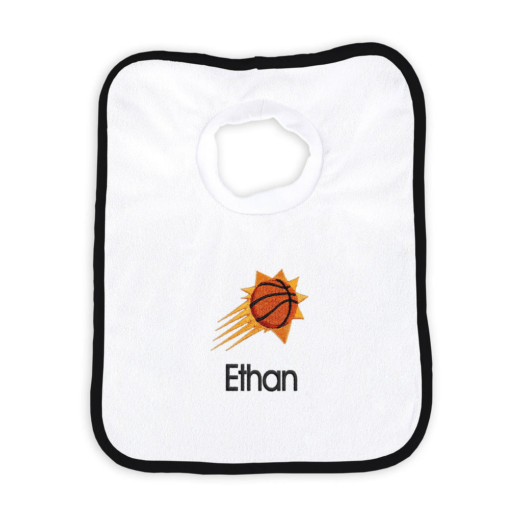 Personalized Phoenix Suns Pullover Bib - Designs by Chad & Jake