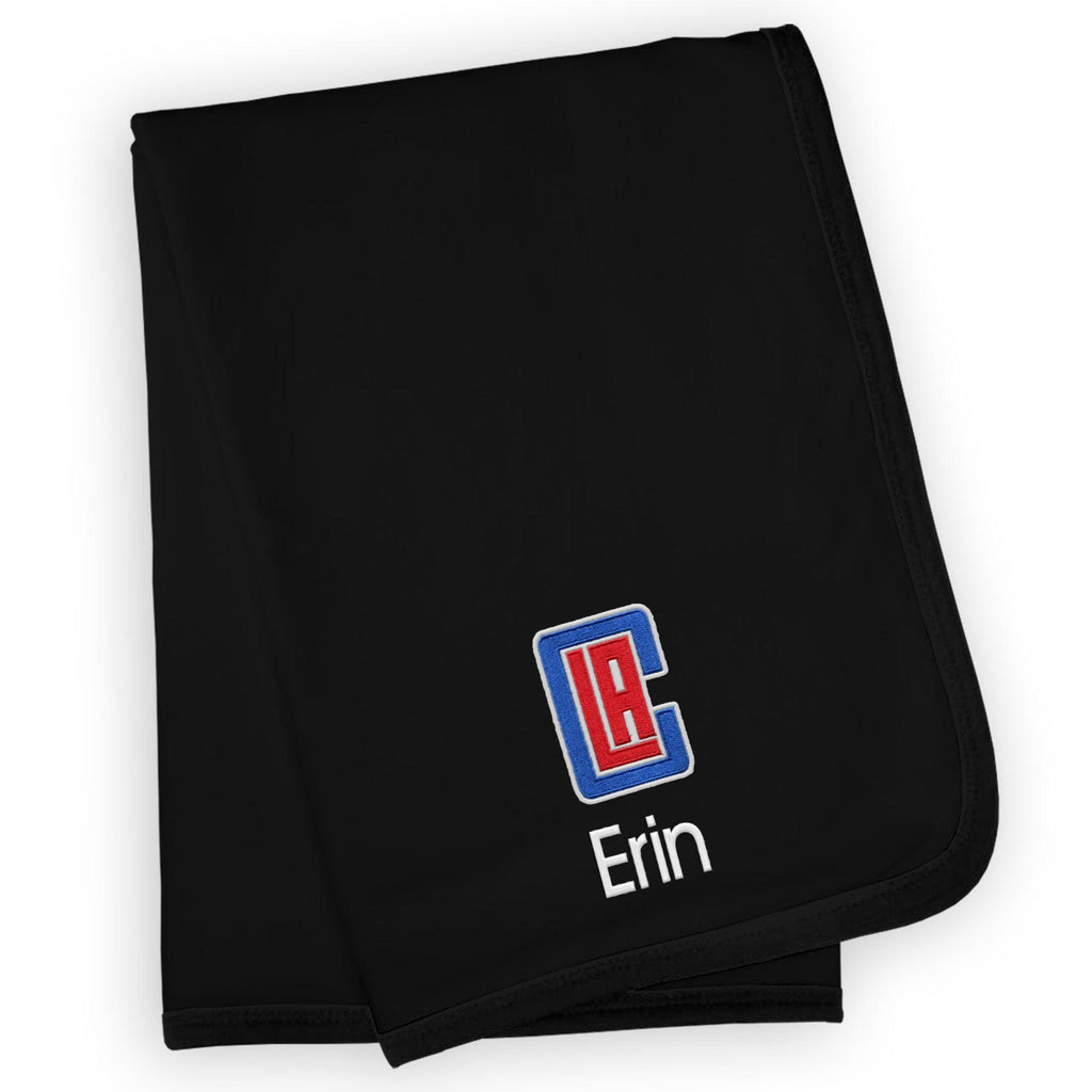 Personalized Los Angeles Clippers Blanket - Designs by Chad & Jake