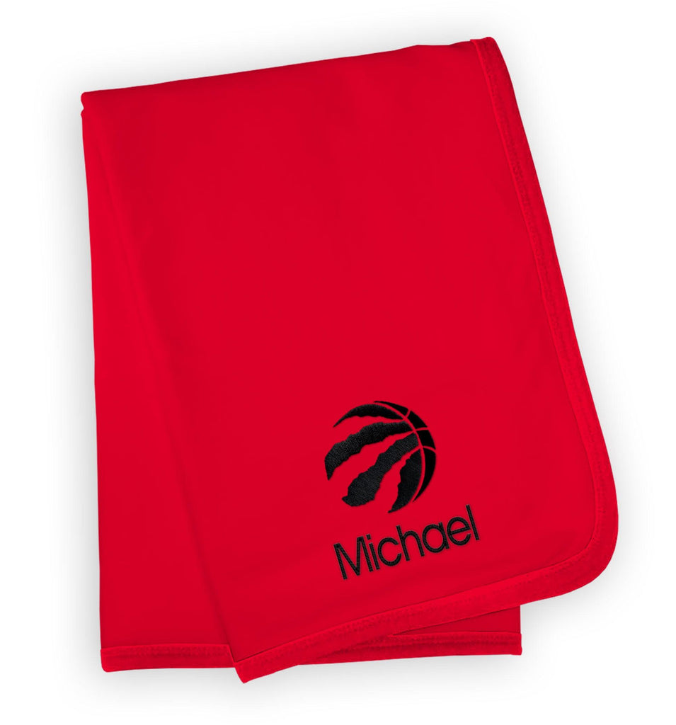 Personalized Toronto Raptors Blanket - Designs by Chad & Jake