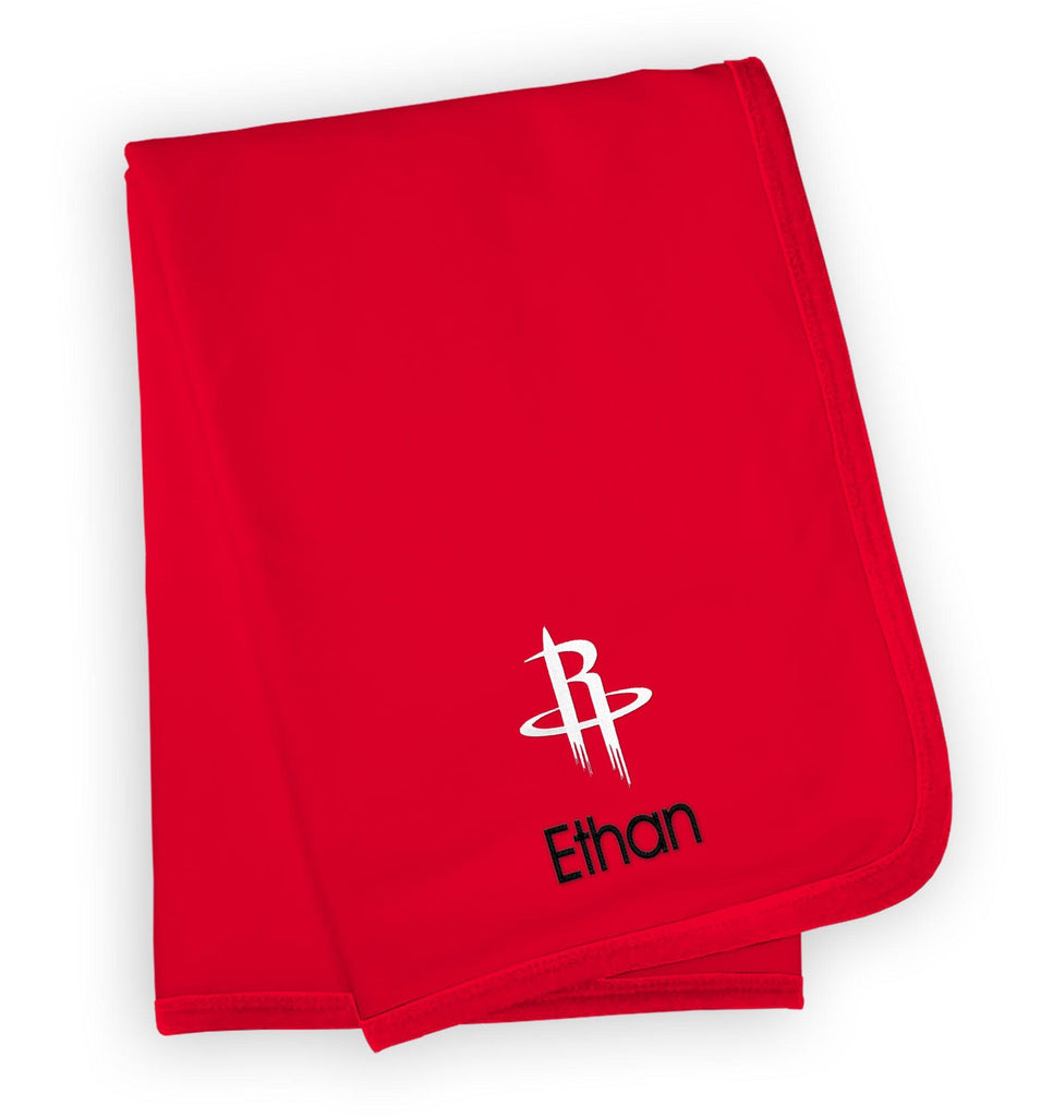 Personalized Houston Rockets Blanket - Designs by Chad & Jake