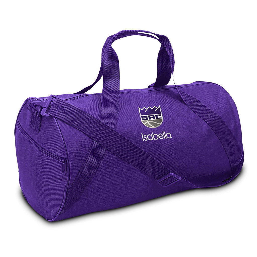 Personalized Sacramento Kings Duffel Bag - Designs by Chad & Jake