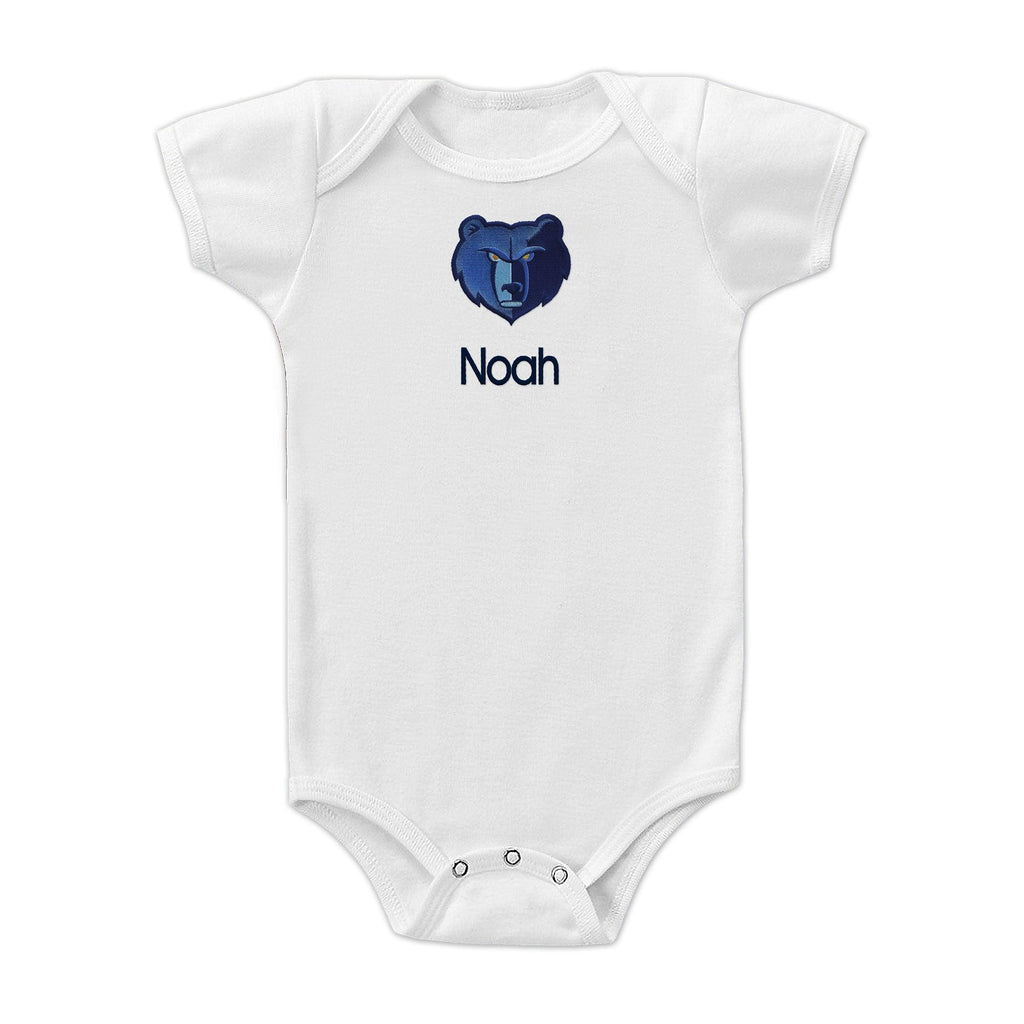 Personalized Memphis Grizzlies Bodysuit - Designs by Chad & Jake