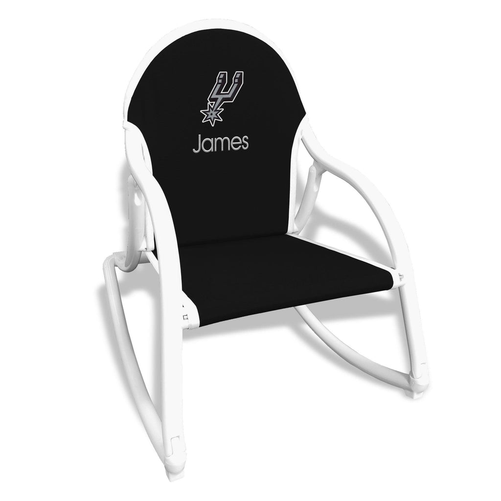 Personalized San Antonio Spurs Rocking Chair - Designs by Chad & Jake