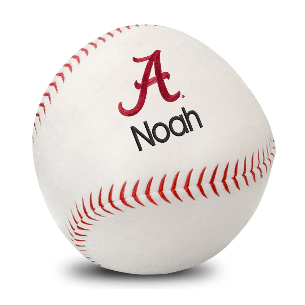 Personalized Alabama Crimson Tide Plush Baseball - Designs by Chad & Jake