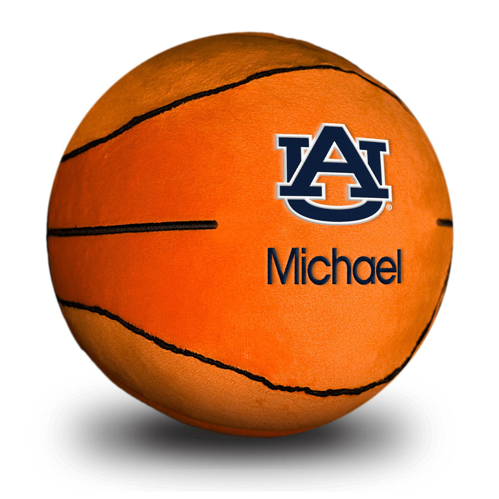 Personalized Auburn Tigers Plush Basketball - Designs by Chad & Jake