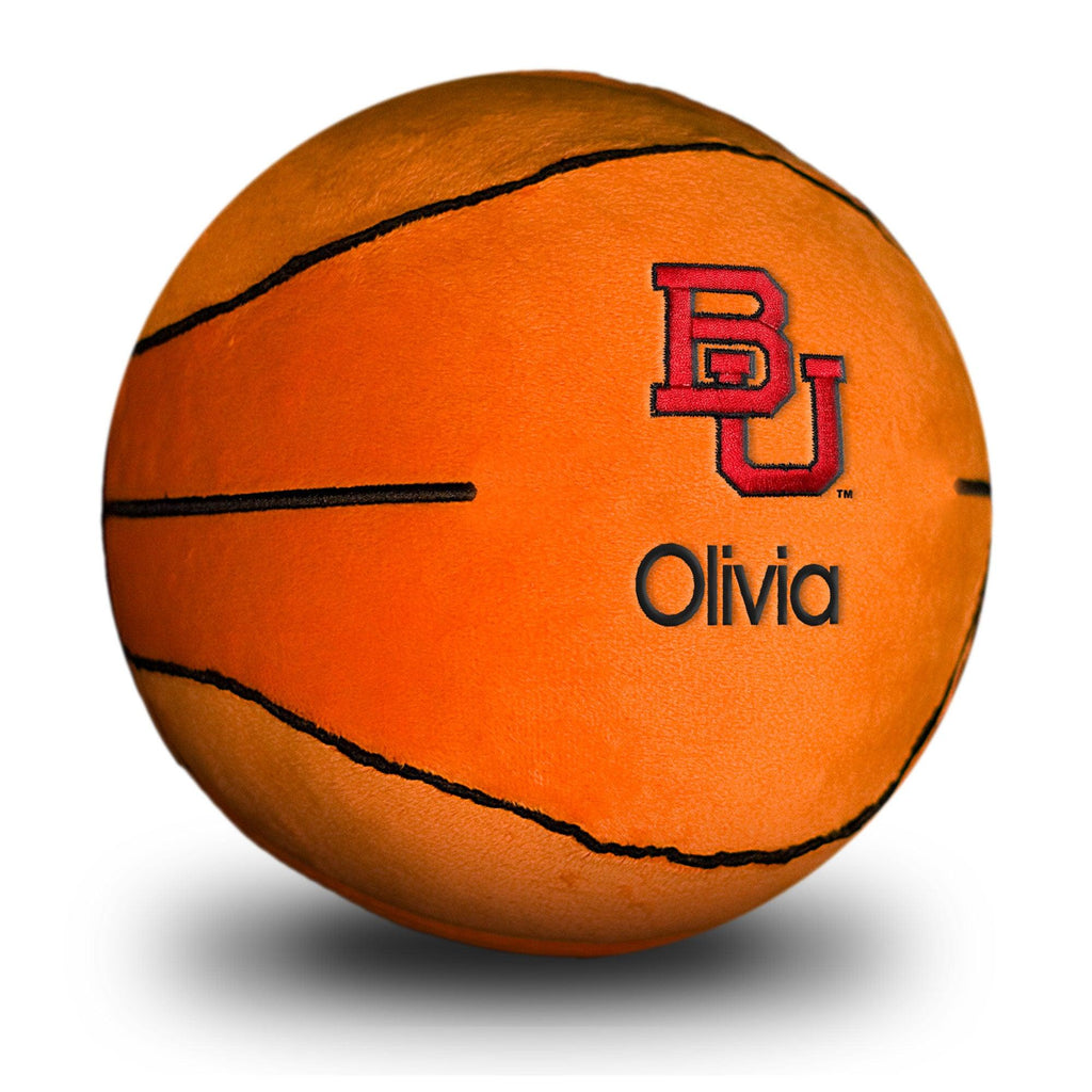 Personalized Boston University Terriers Plush Basketball - Designs by Chad & Jake