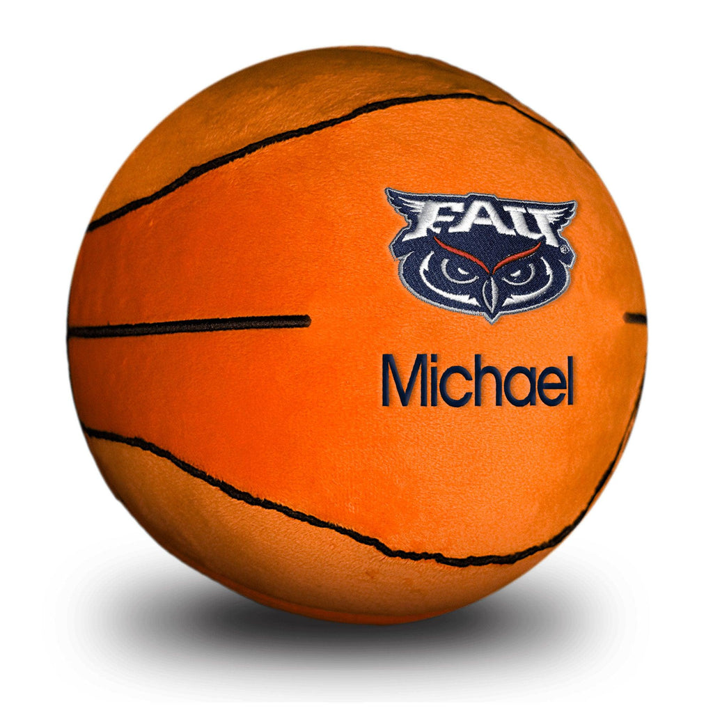 Personalized FAU Owls Plush Basketball - Designs by Chad & Jake