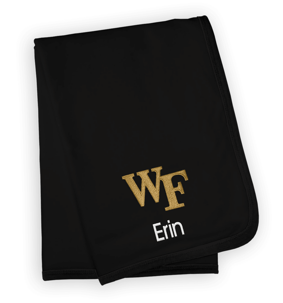 Personalized Wake Forest Demon Deacons Blanket - Designs by Chad & Jake