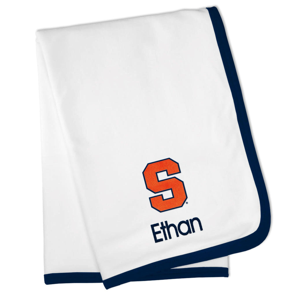 Personalized Syracuse Orange Blanket - Designs by Chad & Jake