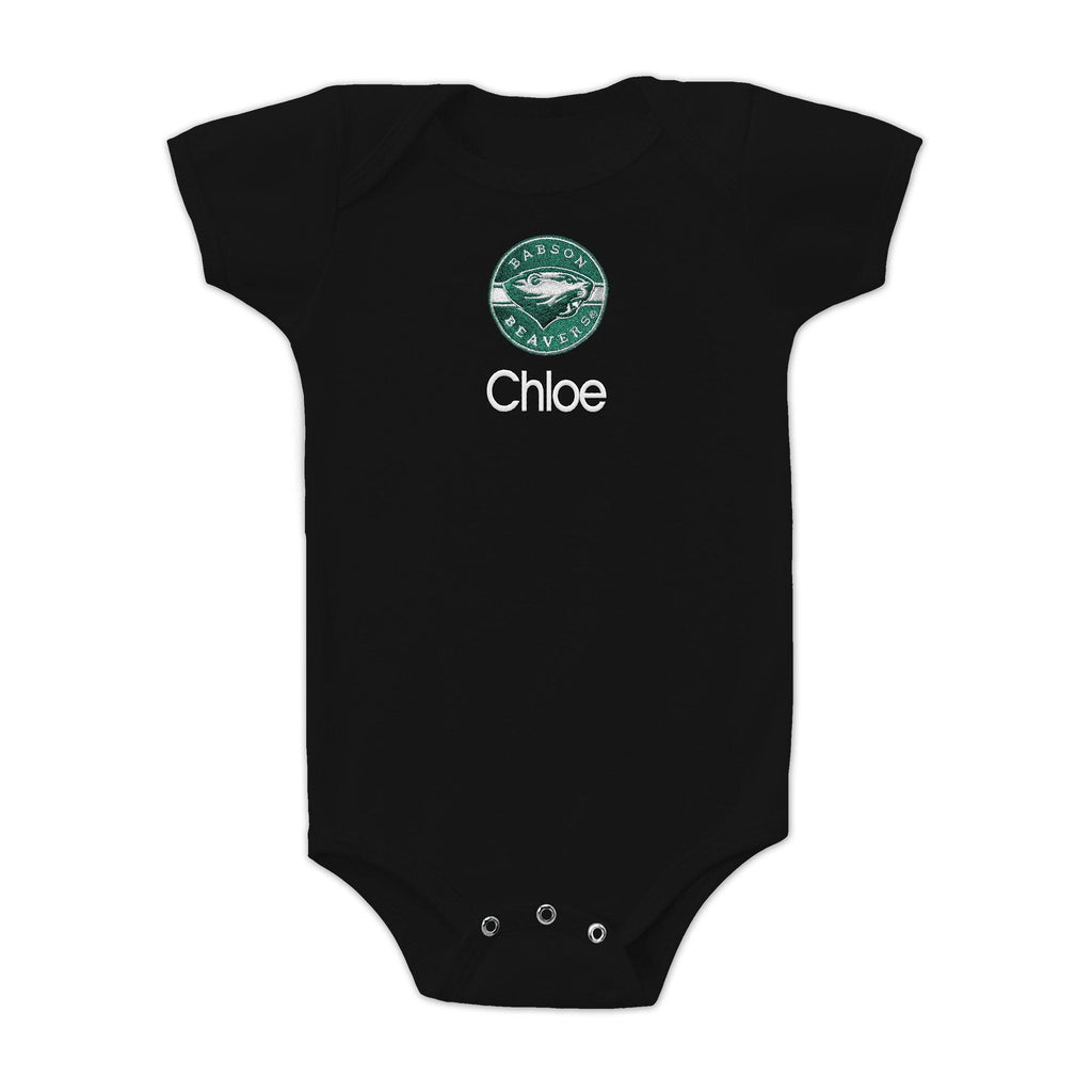 Personalized Babson Beavers Bodysuit - Designs by Chad & Jake