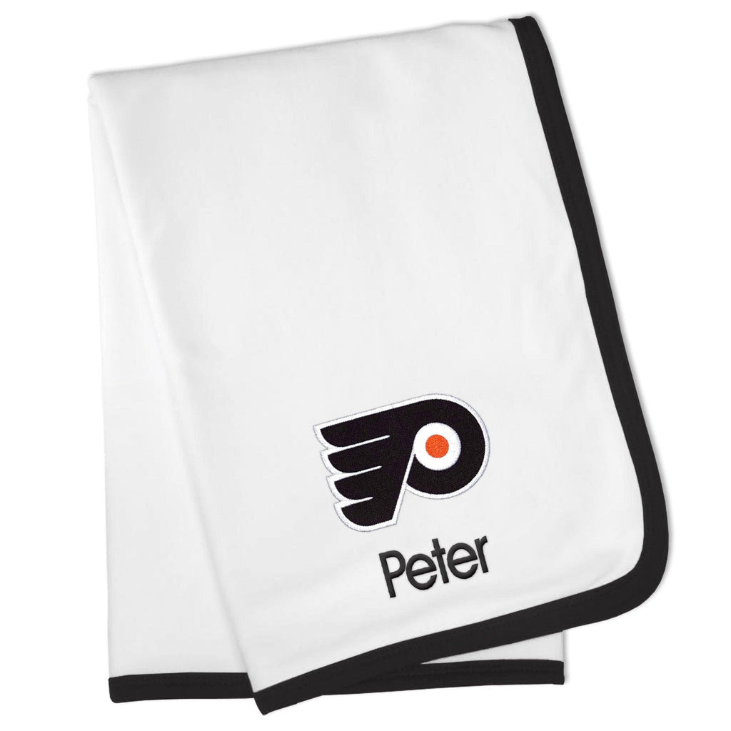 Personalized Philadelphia Flyers Blanket - Designs by Chad & Jake