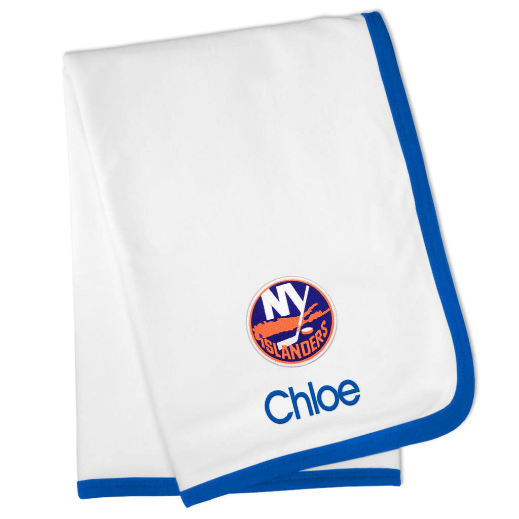 Personalized New York Islanders Blanket - Designs by Chad & Jake