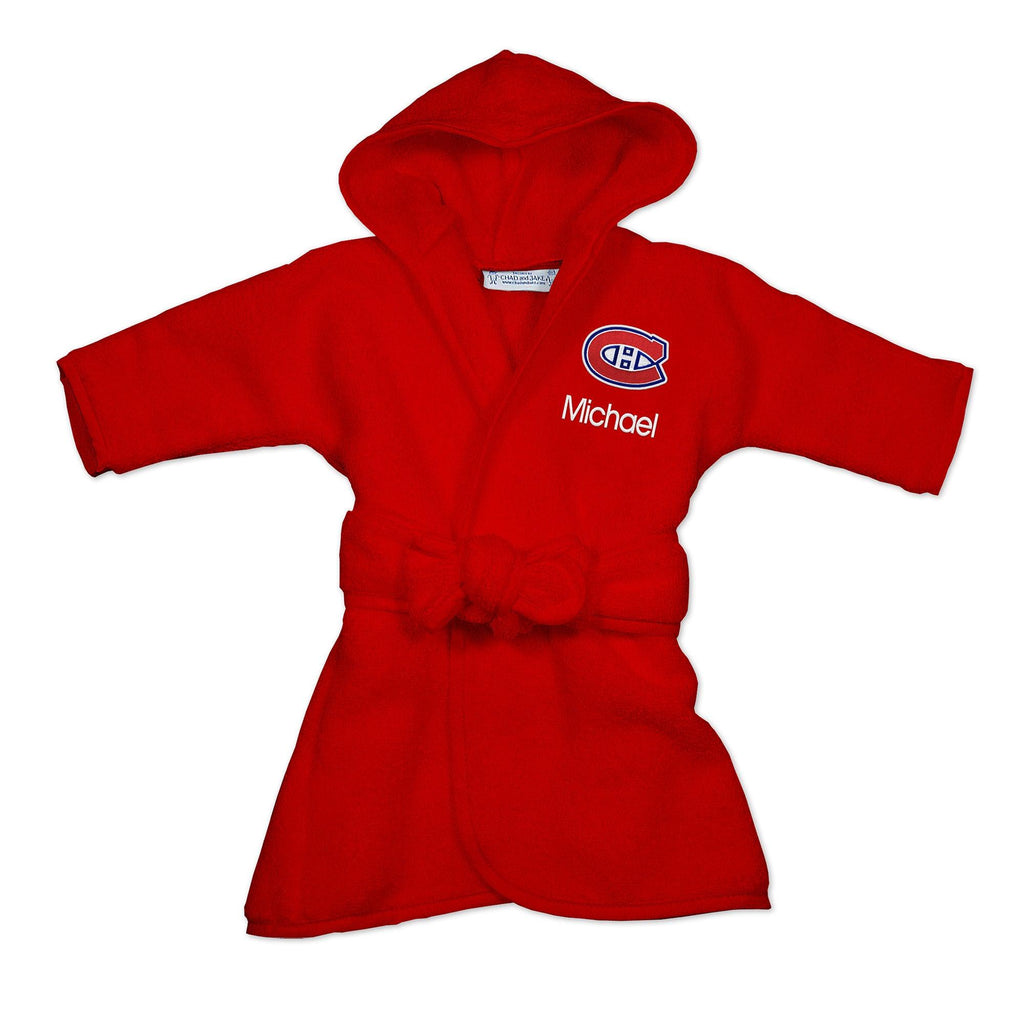 Personalized Montreal Canadiens Robe - Designs by Chad & Jake