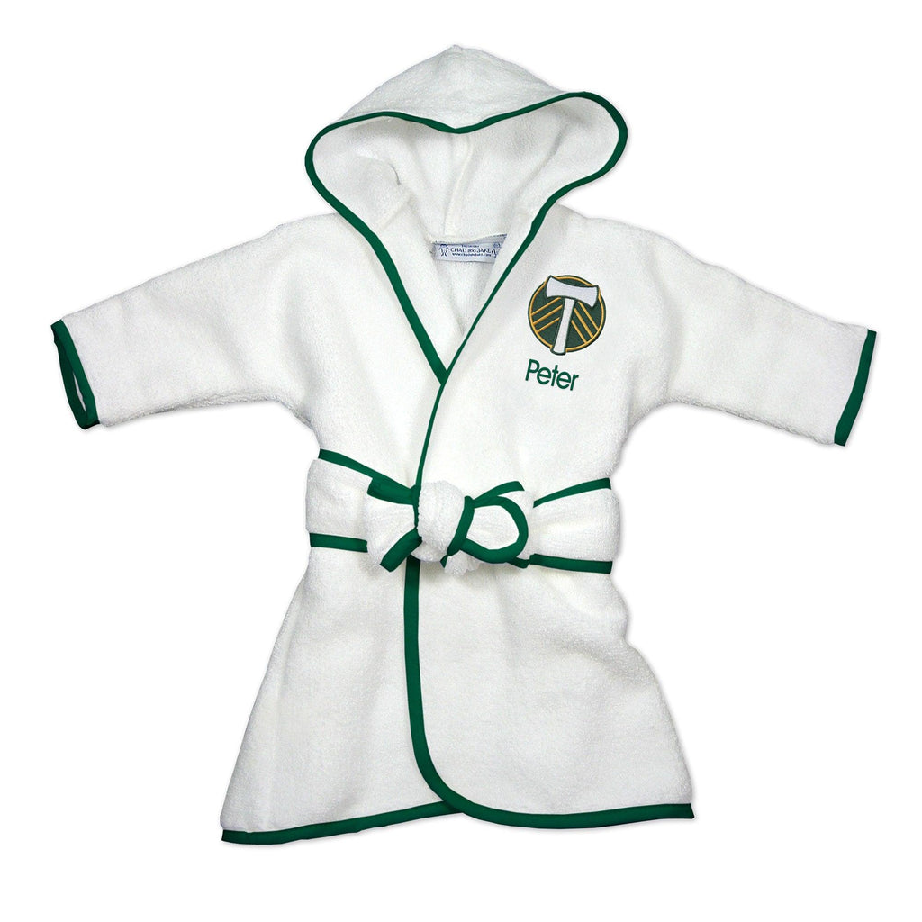 Personalized Portland Timbers Robe - Designs by Chad & Jake