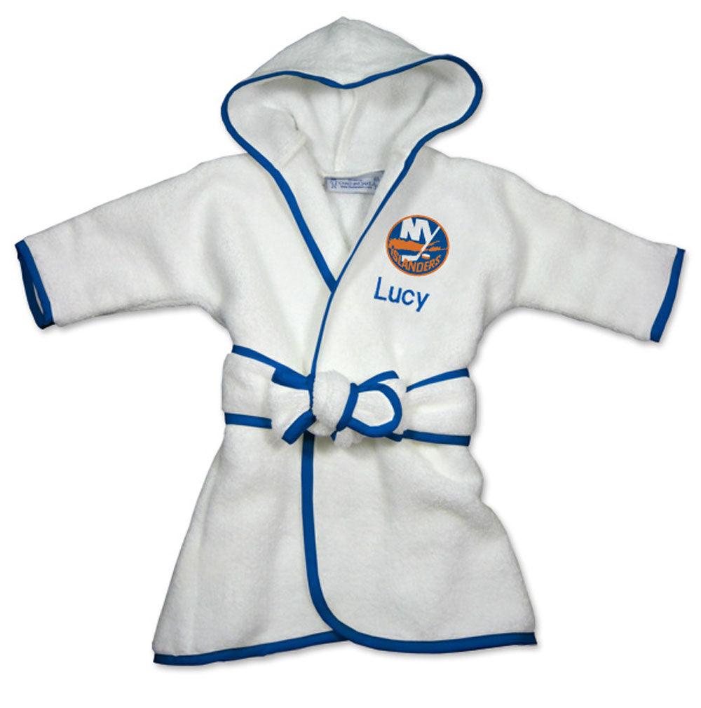 Personalized New York Islanders Robe - Designs by Chad & Jake