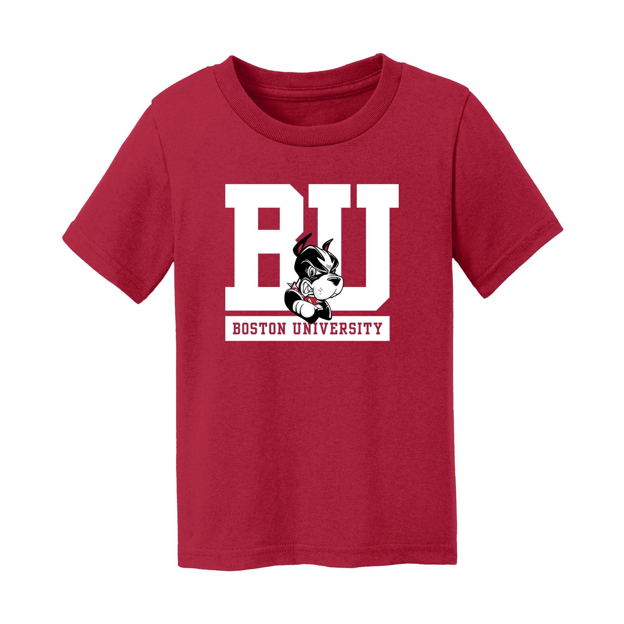boston university gear Boston University Terriers Logo T-Shirt Red / 3T