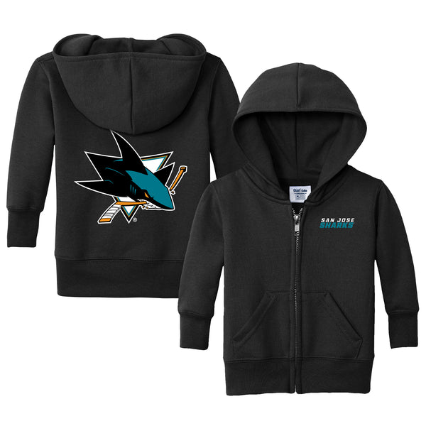 San Jose Sharks Logo Infant Full-Zip Sweatshirt – Designs by Chad