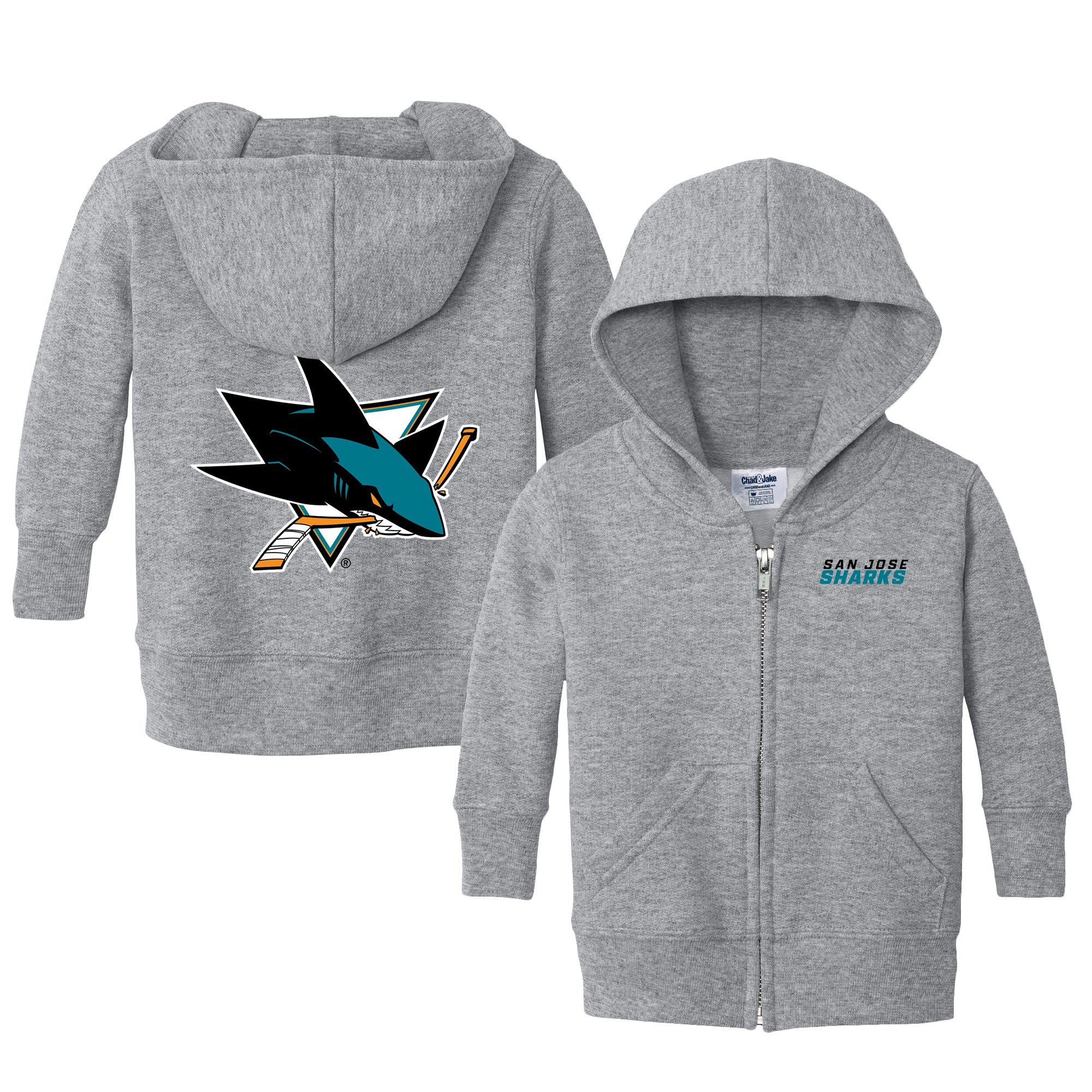Sweat-shirt de la LNH des Sharks de San Jose des années 90 Sweat-shirt de la LNH des Sharks de San Jose des années 90