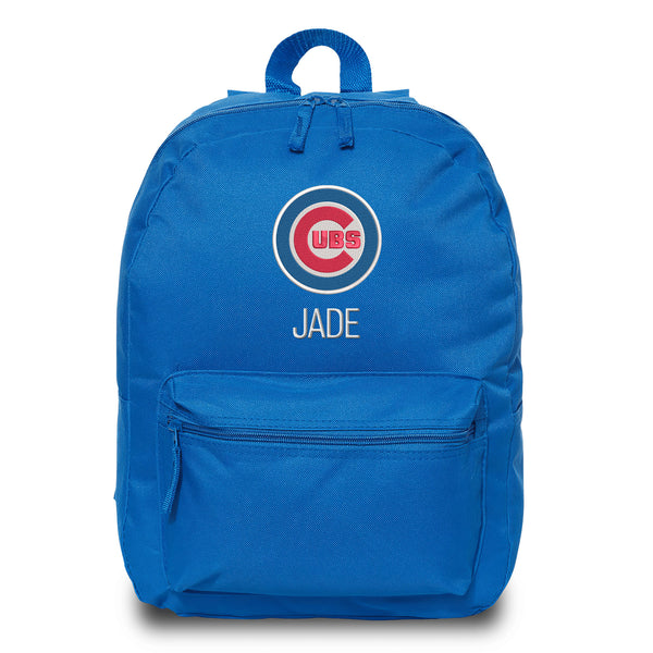 Personalized Chicago Cubs Backpack