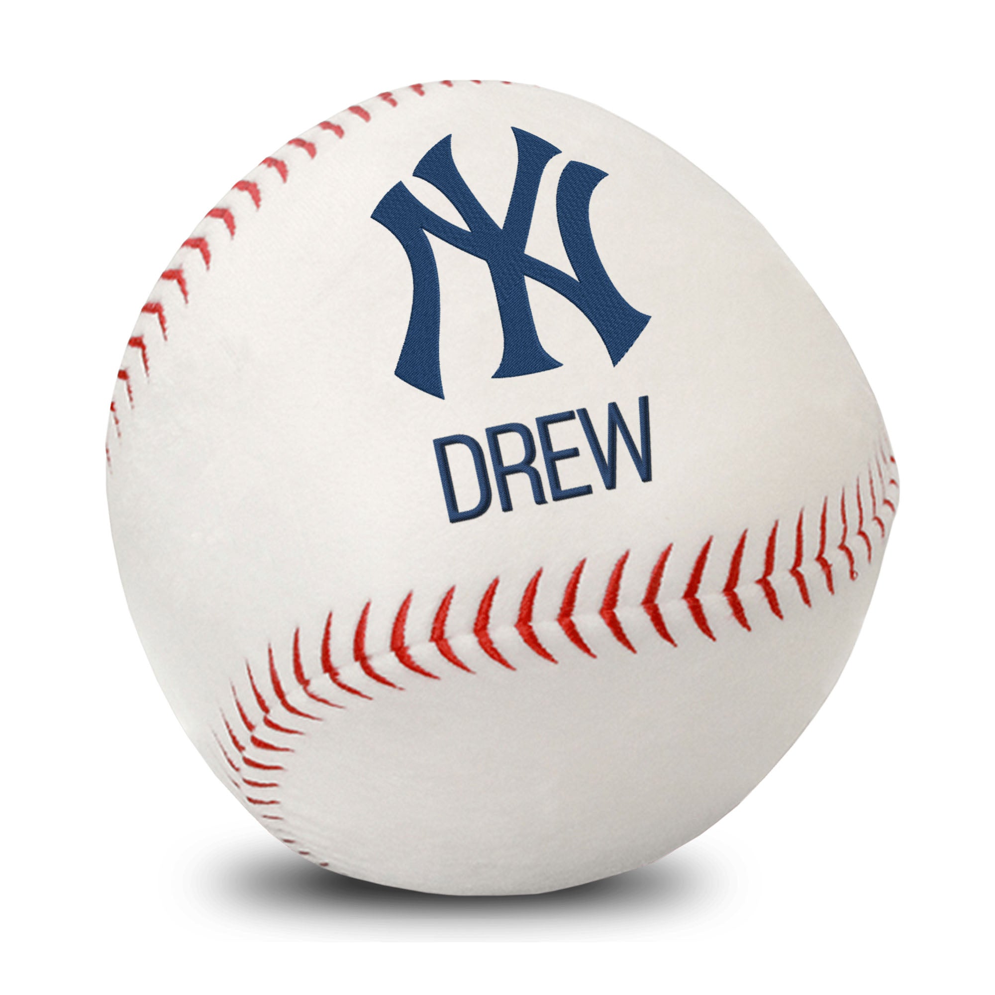 Personalized New York Yankees Plush Baseball – Designs by Chad & Jake