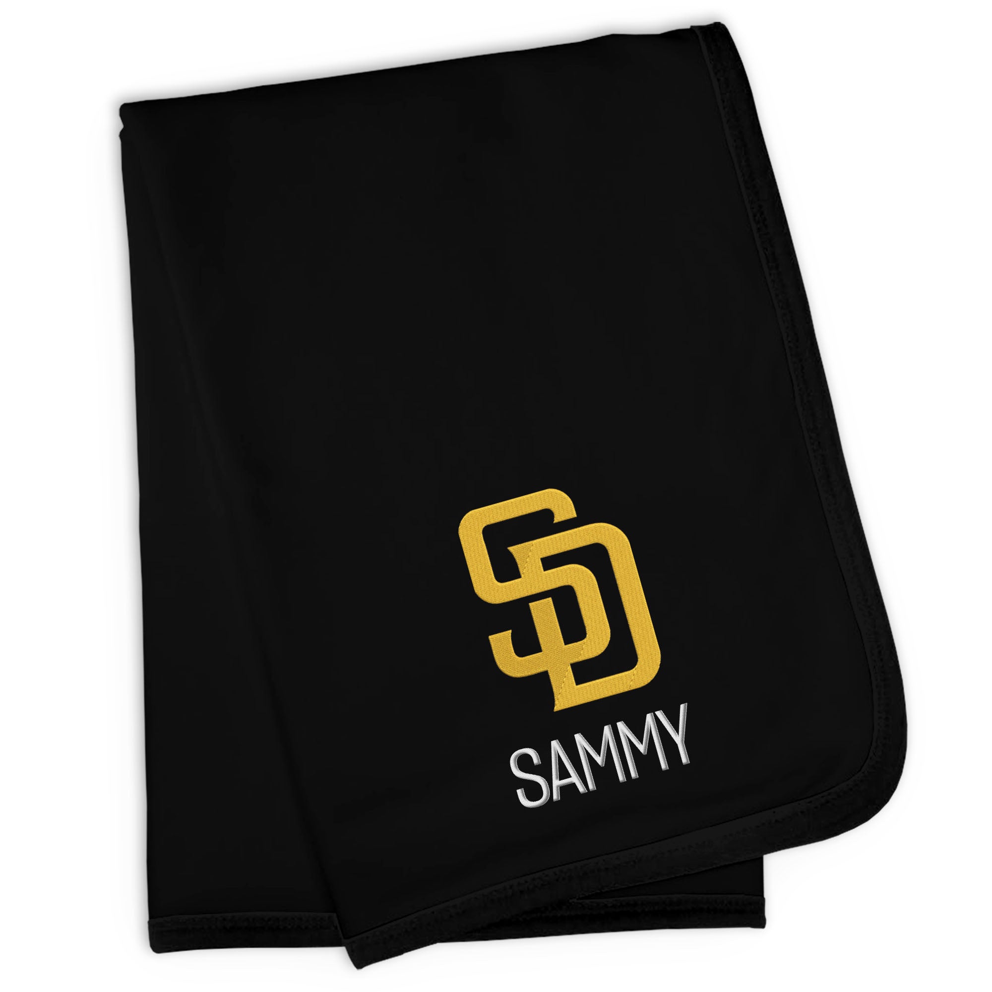 Personalized San Diego Padres Blanket – Designs by Chad & Jake